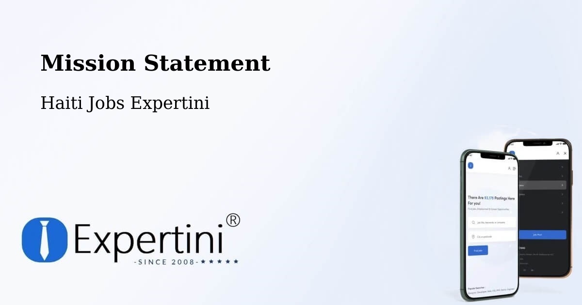 Corporate Mission – Aquin - Haiti Jobs Expertini